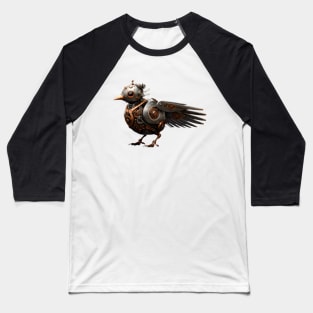 Steampunk Bird Baseball T-Shirt